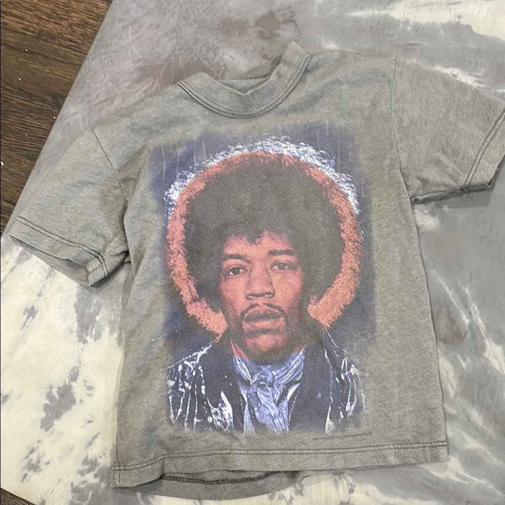 Chaser Gray Short Sleeve Jimi Hendrix Tee